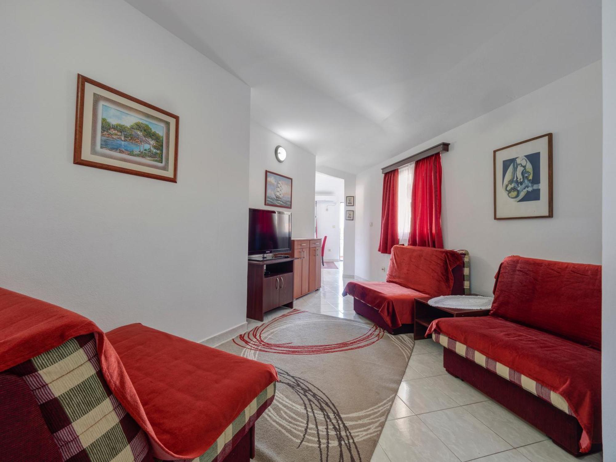 Apartments Marina سفيتي ستيفان المظهر الخارجي الصورة